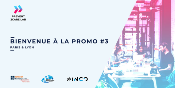 La Fondation d’entreprise Ramsay Santé, le fonds de dotation Pfizer Innovation France et INCO dévoilent les 20 lauréats de la 3ème promotion du Prevent2Care Lab