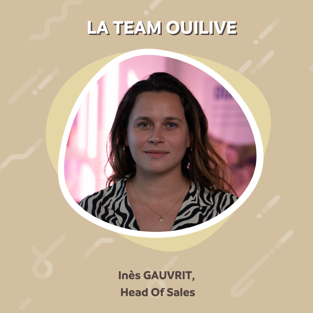 Nomination – Inès Gauvrit nommée Head of Sales chez OuiLive