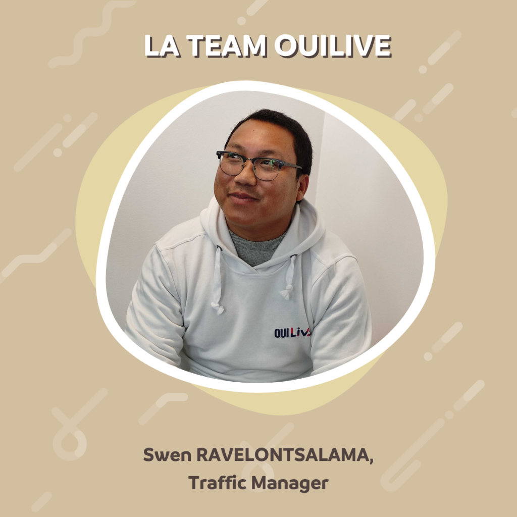 Nomination – Swen Ravelontsalama nommé Traffic Manager chez OuiLive