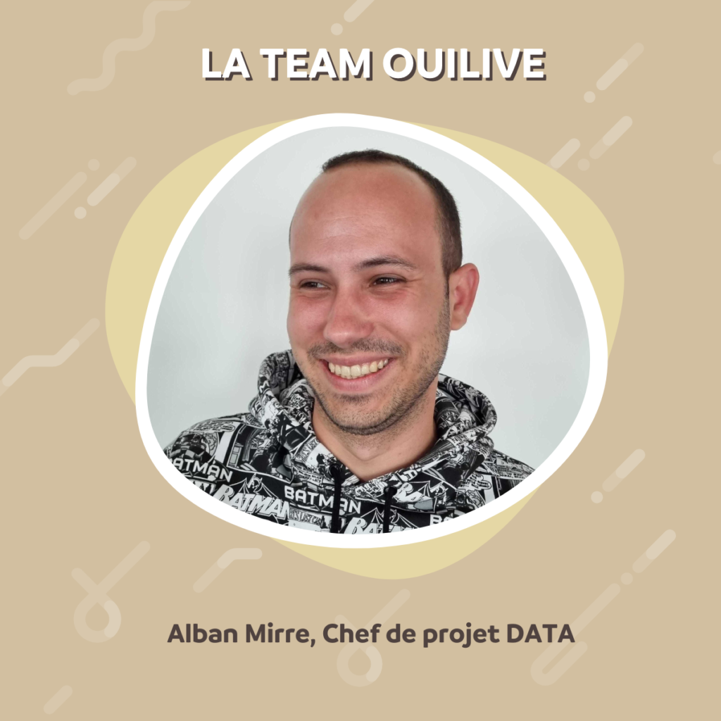 Nomination – Alban Mirre nommé Chef de projet DATA chez OuiLive