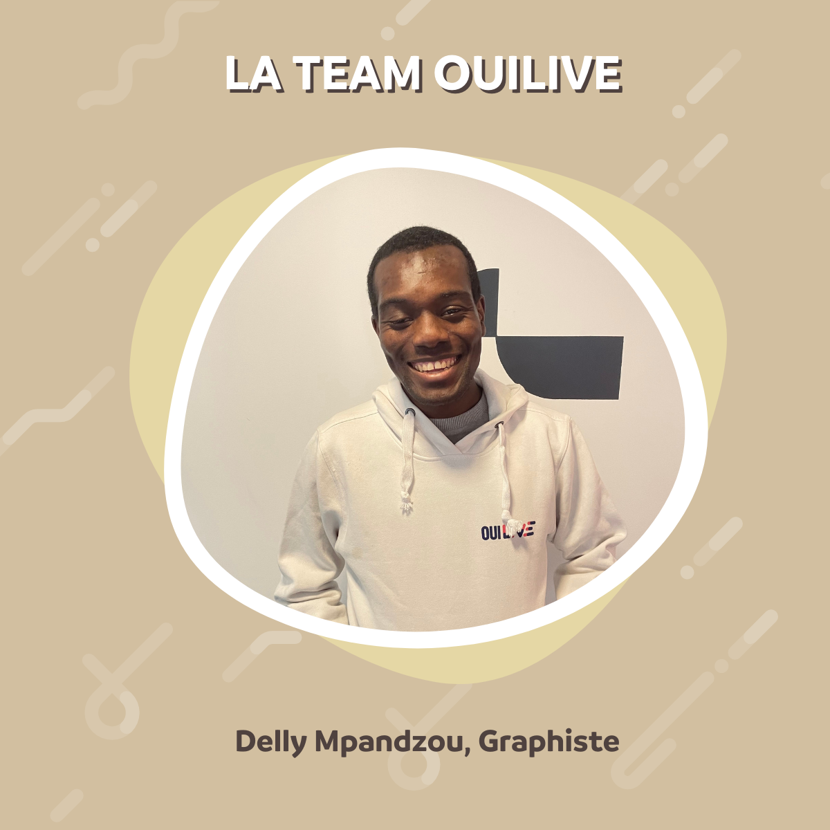 Nomination – Delly Mpandzou nommé Graphiste chez OuiLive