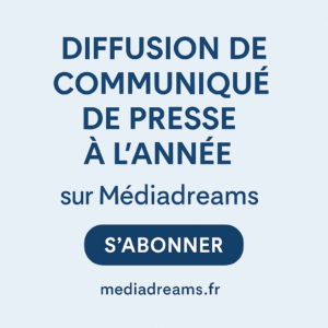 Diffusion de communiqué de presse à l'année – MediaDreams