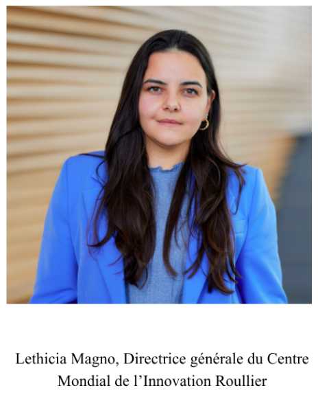 Lethicia MAGNO nommée Directrice générale du Centre Mondial de l’Innovation Roullier